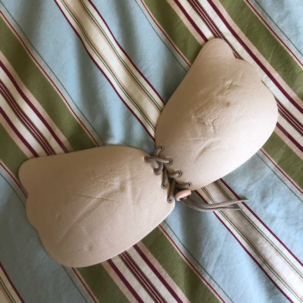 B cup instagram sticky bra